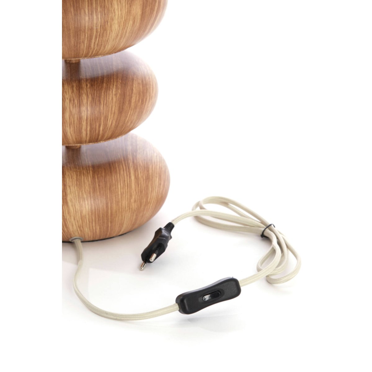 Danialo 67cm Bois lampe de table De Light & Living - 