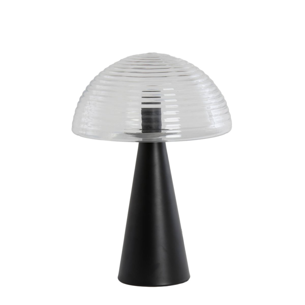 Mueda 43cm Noir lampe de table De Light & Living - 