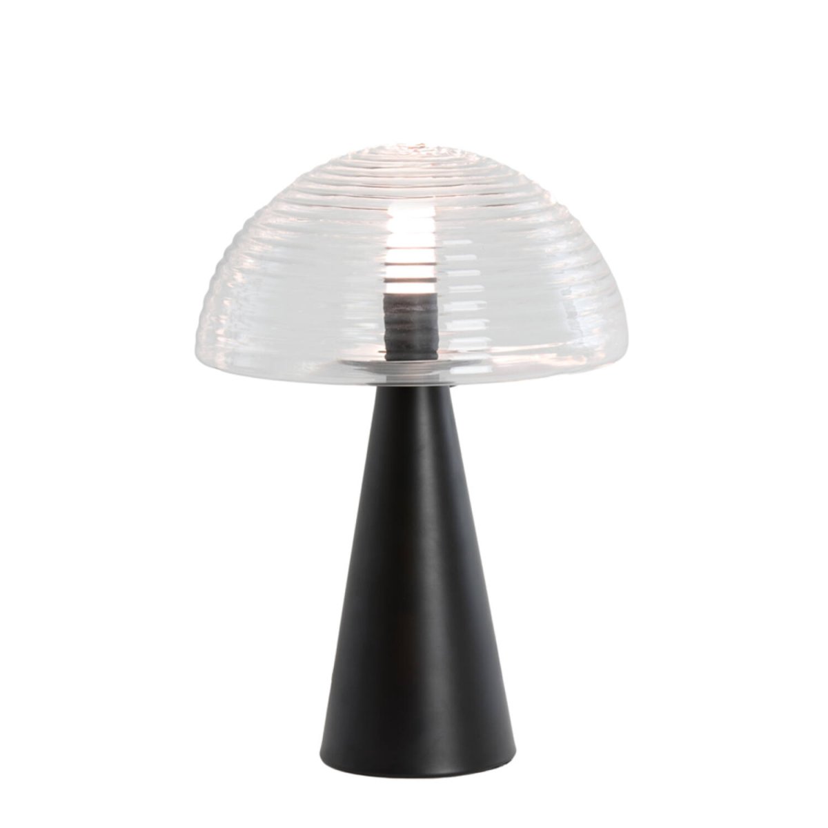 Mueda 43cm Noir lampe de table De Light & Living - 