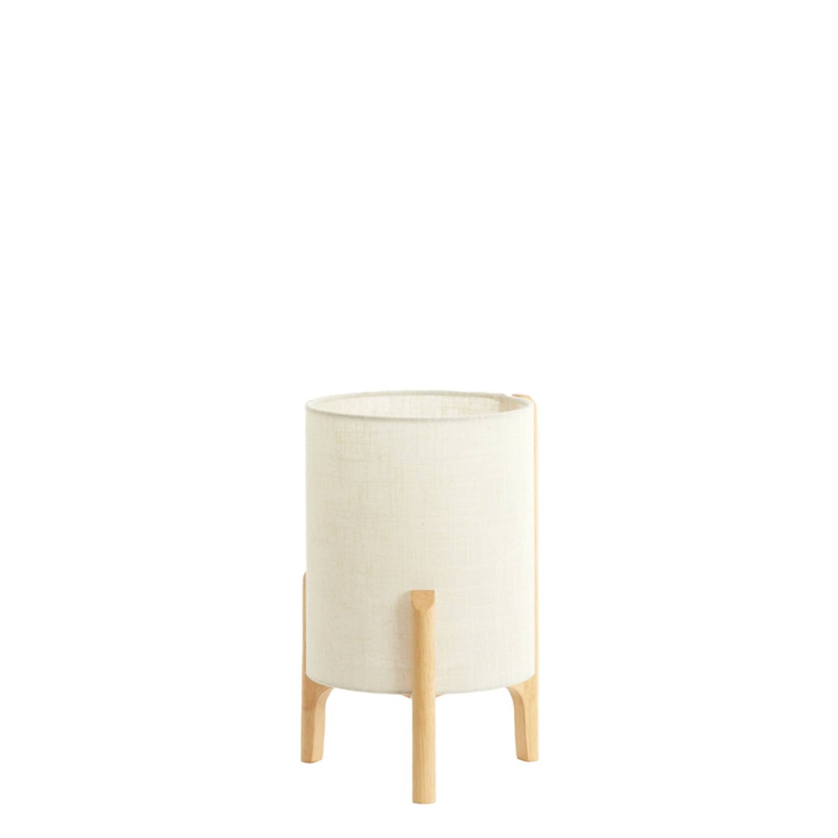 Litto 33cm Blanc lampe de table De Light & Living - Litto trouve sa place aussi bien sur une table de chevet, dans le salon ou dans une entr&eacute;e &ndash; un d&eacute;tail &eacute;l&eacute;gant qui contribue &agrave; cr&eacute;er une ambiance chaleureuse.