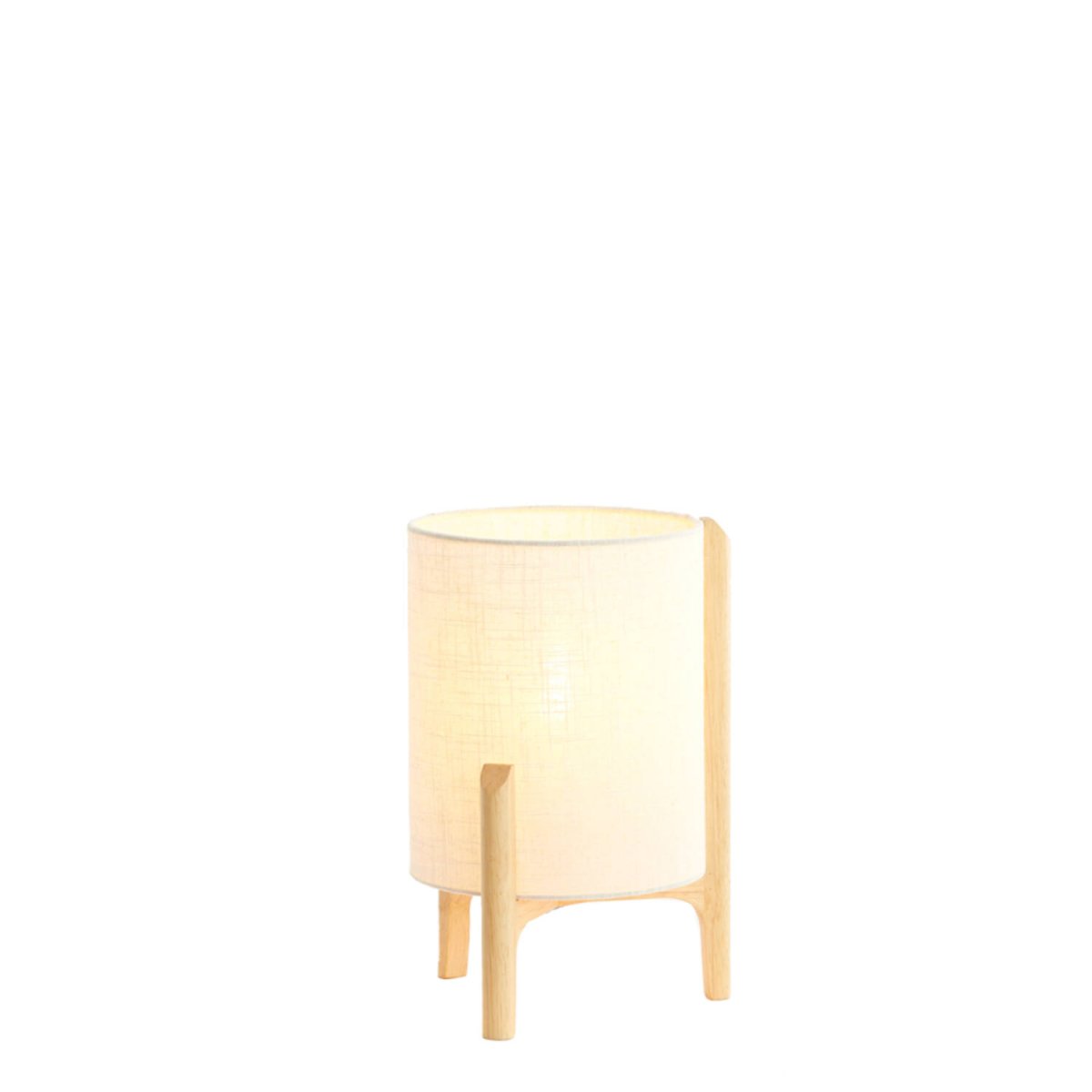 Litto 33cm Blanc lampe de table De Light & Living - Litto trouve sa place aussi bien sur une table de chevet, dans le salon ou dans une entr&eacute;e &ndash; un d&eacute;tail &eacute;l&eacute;gant qui contribue &agrave; cr&eacute;er une ambiance chaleureuse.