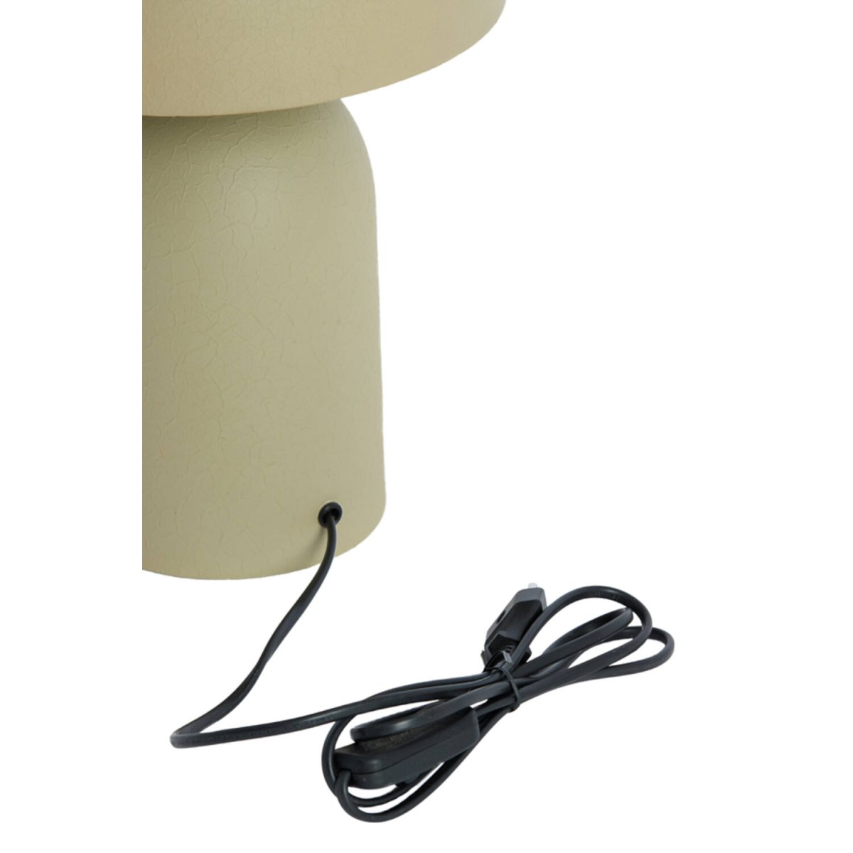 Tolima 35cm Vert lampe de table De Light & Living - La finition mate et la couleur harmonieuse cr&eacute;ent une ambiance chaleureuse et accueillante &ndash; id&eacute;ale comme &eacute;clairage d'ambiance sur une table de chevet, pr&egrave;s d'une fen&ecirc;tre ou sur une &eacute;tag&egrave;re.