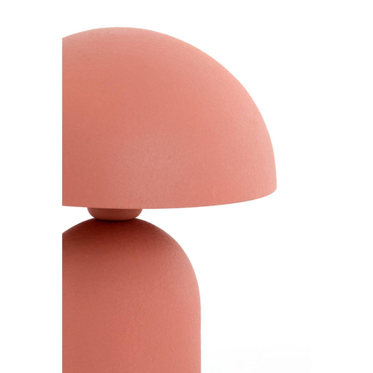Tolima 35cm Rose lampe de table De Light & Living - La finition mate et la couleur harmonieuse cr&eacute;ent une ambiance chaleureuse et accueillante &ndash; id&eacute;ale comme &eacute;clairage d'ambiance sur une table de chevet, pr&egrave;s d'une fen&ecirc;tre ou sur une &eacute;tag&egrave;re.