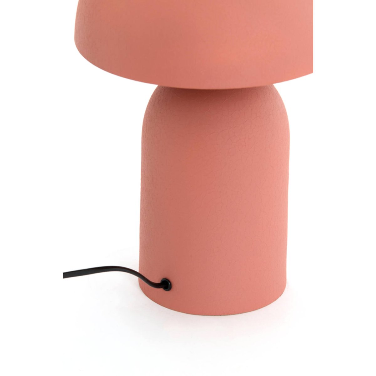 Tolima 48cm Rose lampe de table De Light & Living - La finition mate et la couleur harmonieuse cr&eacute;ent une ambiance chaleureuse et accueillante dans la pi&egrave;ce &ndash; id&eacute;ale comme &eacute;clairage d'ambiance sur une table de chevet, pr&egrave;s d'une fen&ecirc;tre ou sur une &eacute;tag&egrave;re.
