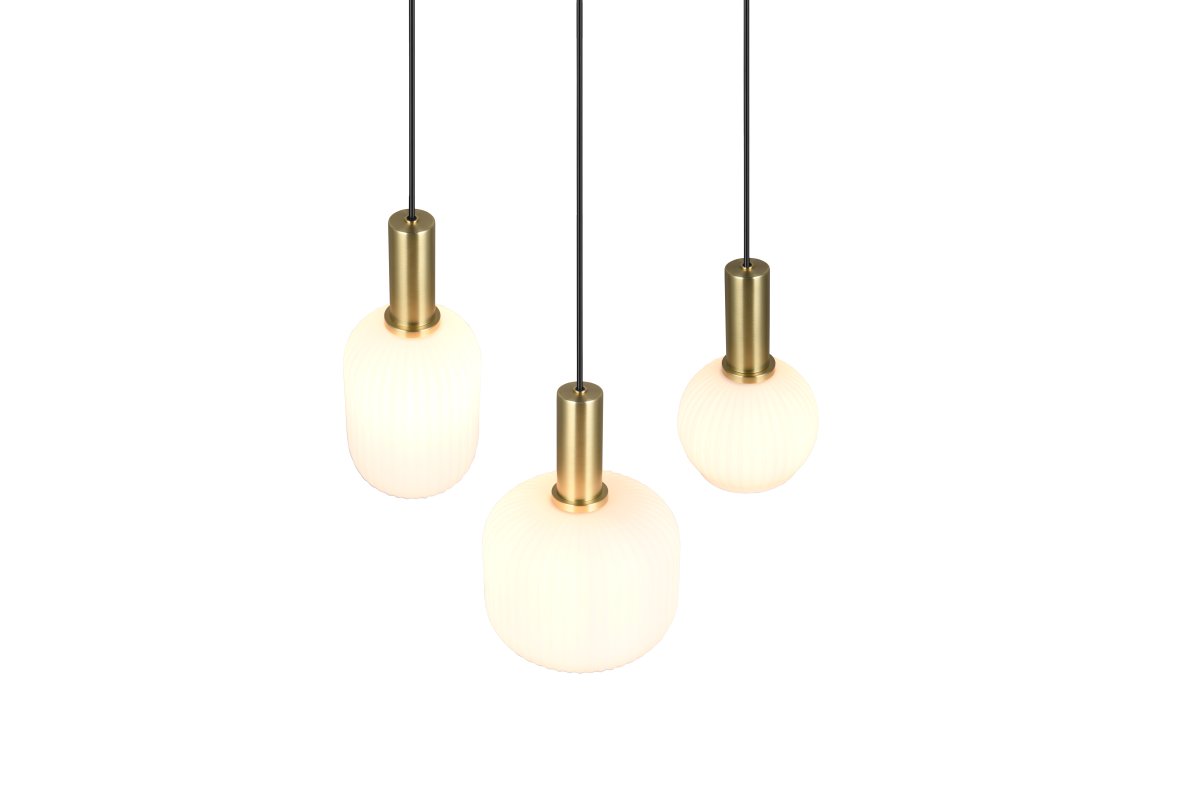 Diva Ø30 Blanc suspension De Trio Lighting - 