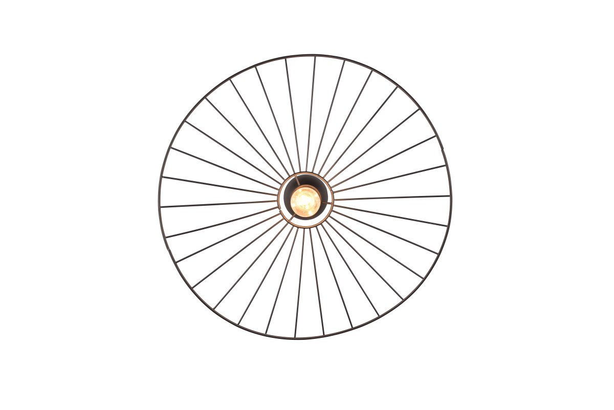 Chapeau Ø60 Noir plafonnier De Trio Lighting - 