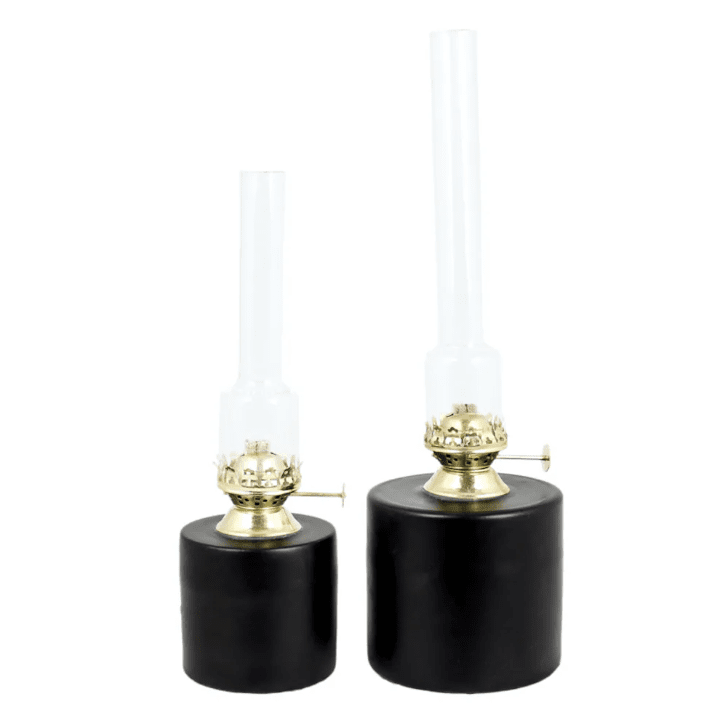 Kerosene Lamp Straight small Noir De Strömshaga - Veuillez utiliser l'huile &agrave; lampe Str&ouml;mshaga (num&eacute;ro d'article 100001) disponible s&eacute;par&eacute;ment pour cette lampe &agrave; huile.