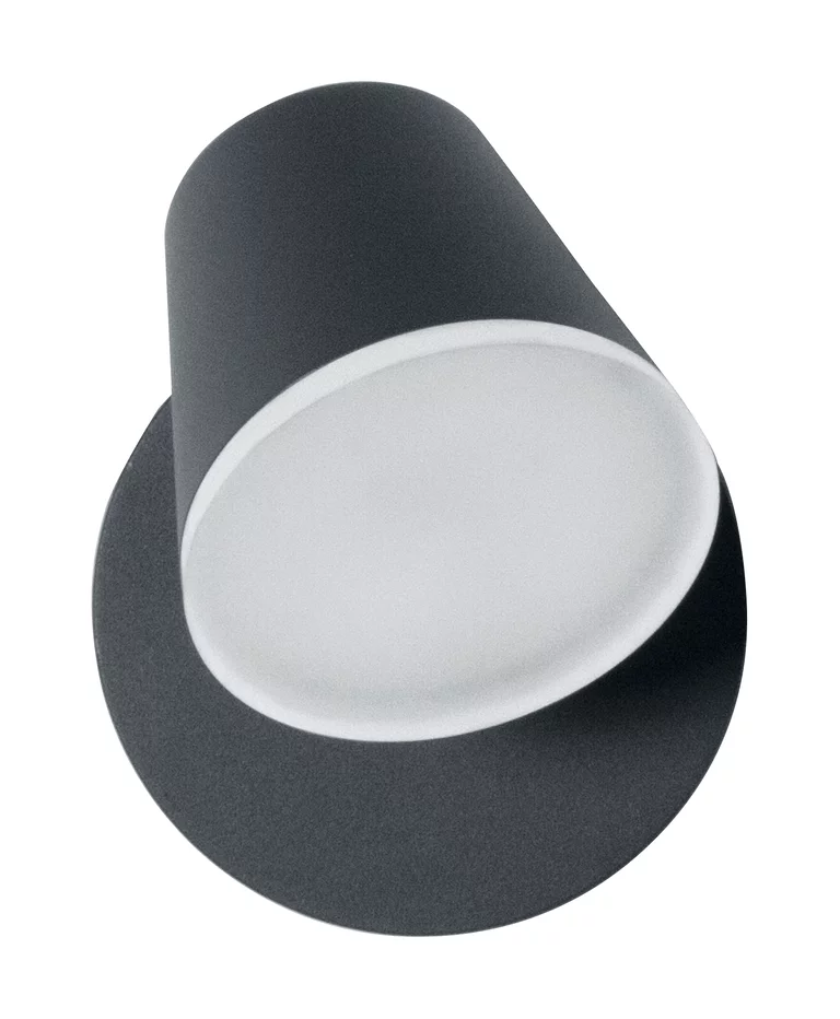Midi Spot I Gris foncé lampe d’extérieur De Ledvance - Med en rotationsvinkel p&aring; 320&deg; kan den justeras f&ouml;r att rikta ljuset d&auml;r det beh&ouml;vs, vilket g&ouml;r den perfekt f&ouml;r att belysa specifika omr&aring;den eller skapa en atmosf&auml;risk effekt.
