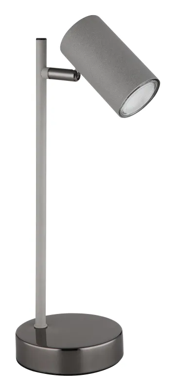Robby 35cm Gris lampe de bureau De Globo Lighting - Robby &auml;r en praktisk skrivbordslampa som blir ett stilfullt tillskott till ditt hem.