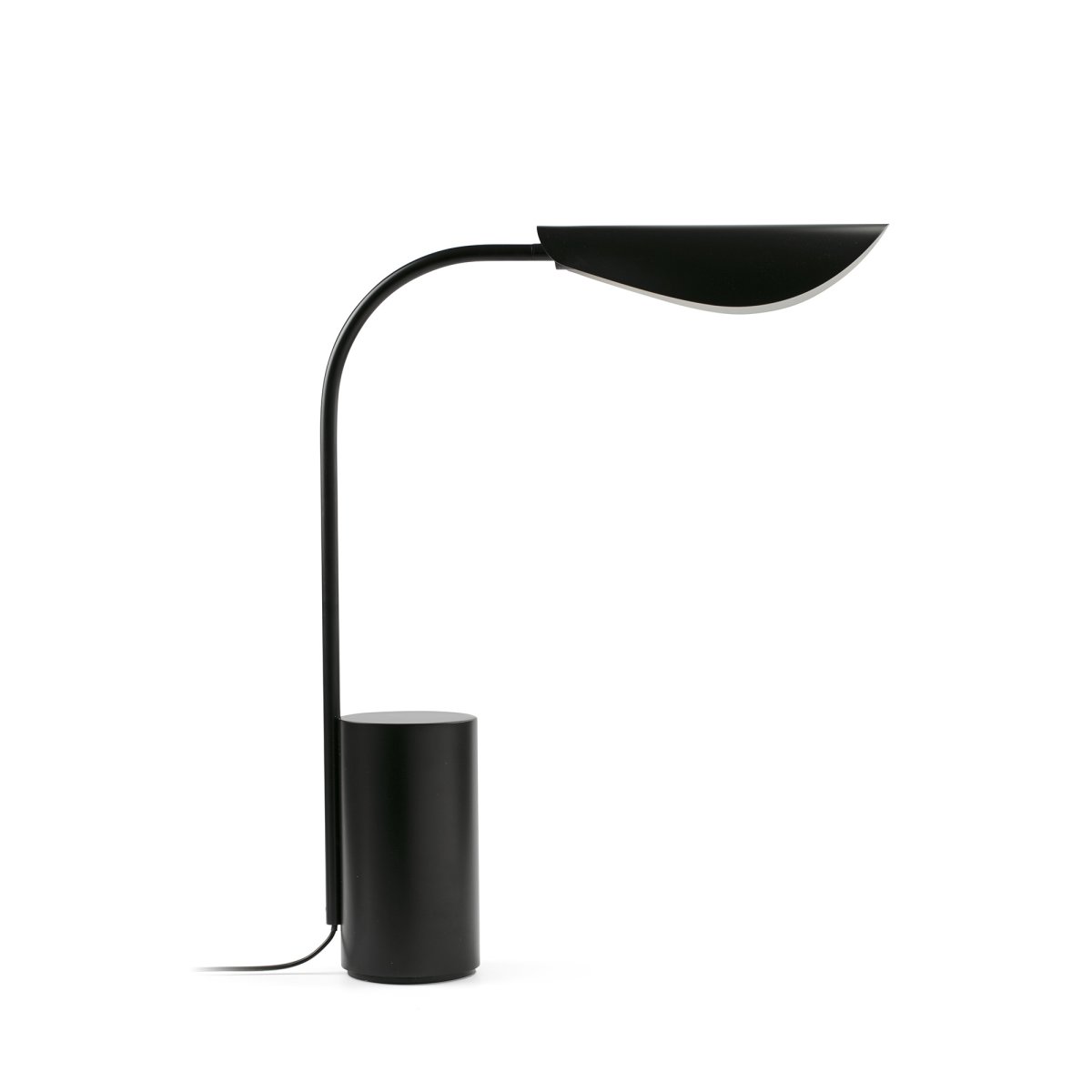 Liggera 55cm Noir lampe de table De Faro Barcelona - Gr&acirc;ce &agrave; sa l&eacute;g&egrave;ret&eacute; et son esth&eacute;tique &eacute;l&eacute;gante, Liggera s'int&egrave;gre &agrave; tous les environnements, de la maison moderne &agrave; l'espace de travail cr&eacute;atif, et lui conf&egrave;re une allure calme et &eacute;quilibr&eacute;e.