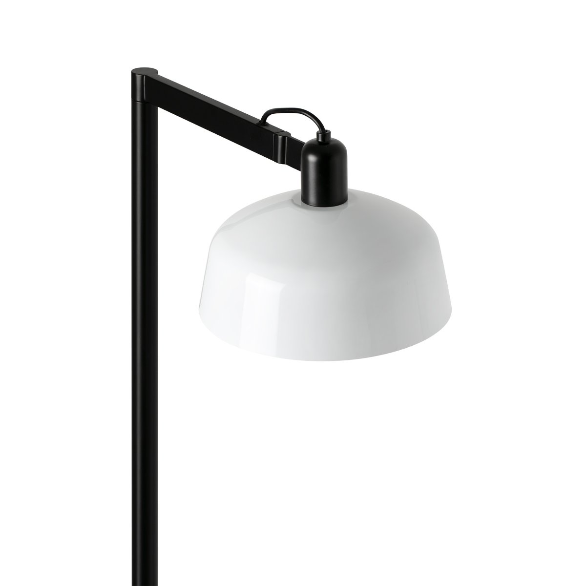 Tatawin Blanc lampadaire De Faro Barcelona - Fourni avec un c&acirc;ble de 200 cm, une p&eacute;dale et une prise.