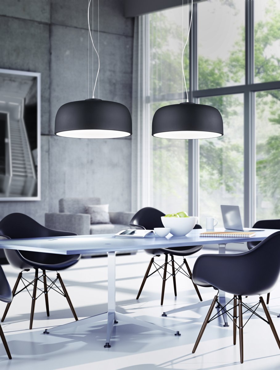 Baron Ø52 Noir suspension De Trio Lighting - 