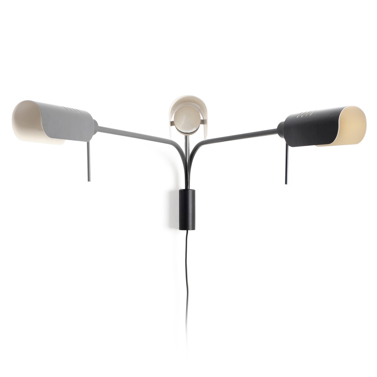 Martinica 85cm Beige lampe de lecture De Faro Barcelona - Martinica est une applique murale dot&eacute;e d'un bras r&eacute;glable et d'une liseuse int&eacute;gr&eacute;e, id&eacute;ale pour une table de chevet ou un coin lecture.
