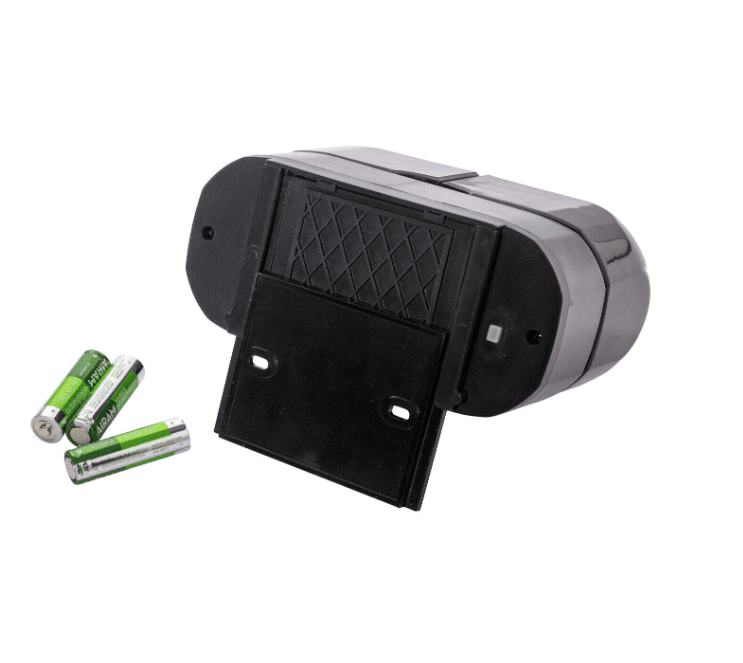 Lampe À Piles Avec Capteur Noir lampe d’extérieur De Airam - A installer dans des endroits o&ugrave; il n'y a pas d'&eacute;lectricit&eacute;, par exemple sur le parking de la maison de vacances ou dans le b&ucirc;cher.