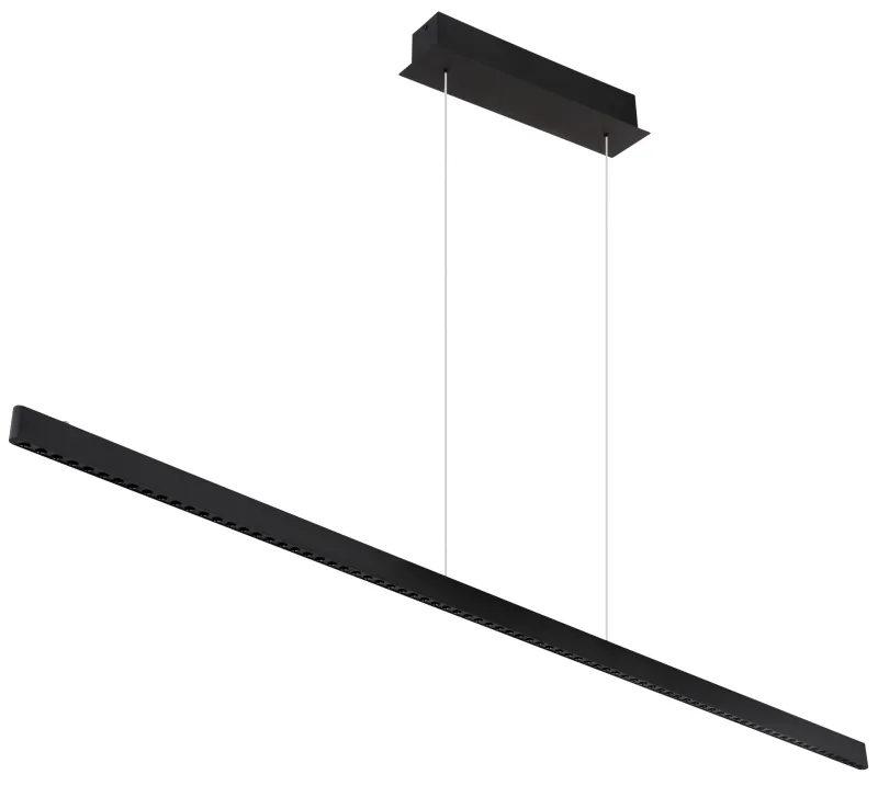 Dentsy 150cm Noir suspension De Globo Lighting - Med den smidiga touchknappen f&ouml;r av/p&aring; och den stegl&ouml;sa touchdimmern kan du enkelt justera ljusstyrkan efter &ouml;nskem&aring;l.