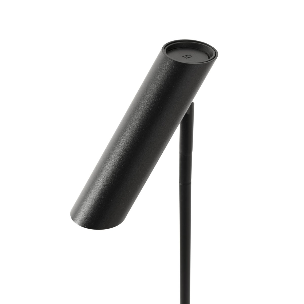 Leo Noir lampadaire De Faro Barcelona - Il est fourni avec un c&acirc;ble de 200 cm, un interrupteur et une prise.