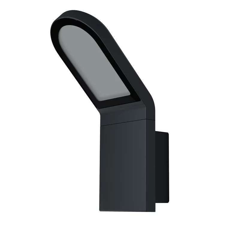 Wall Gris foncé De Ledvance - Med sin stilrena design och effektiva funktionalitet &auml;r Wall det perfekta valet f&ouml;r att b&aring;de belysa och s&auml;kerst&auml;lla ditt utomhusomr&aring;de.