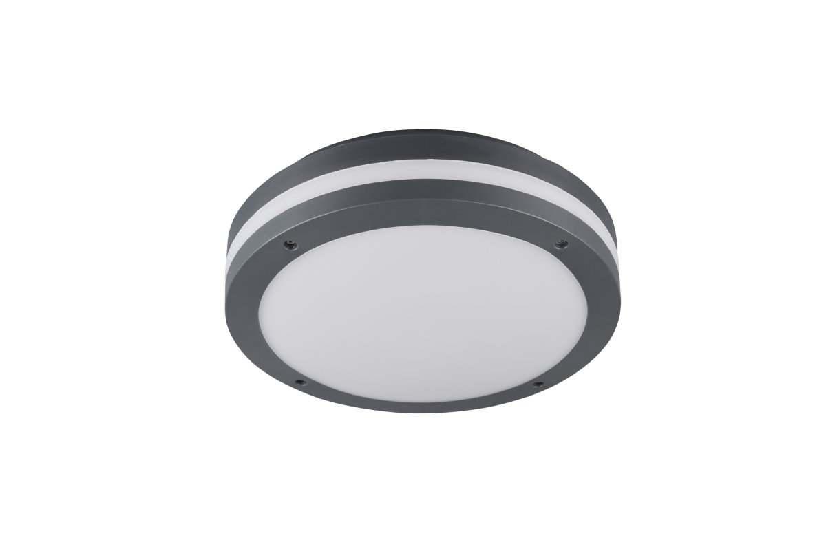 Piave Ø30 Anthracite De Trio Lighting - Piave est un luminaire polyvalent avec un design élégant et rond et un capteur de mouvement intégré pour un éclairage intelligent.