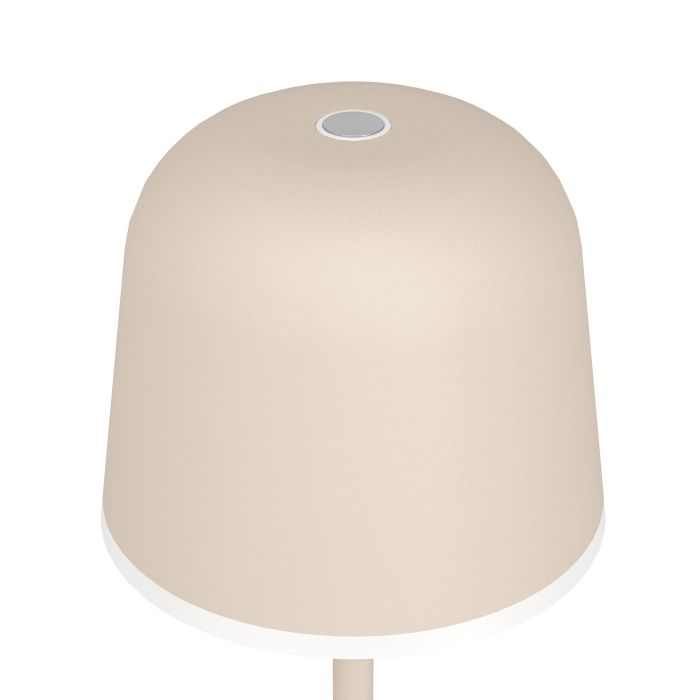 Mannera 34cm Sable portable De Eglo - Mannera est une lampe de table rechargeable au design élégant de couleur sable, parfaite pour une utilisation intérieure et extérieure.