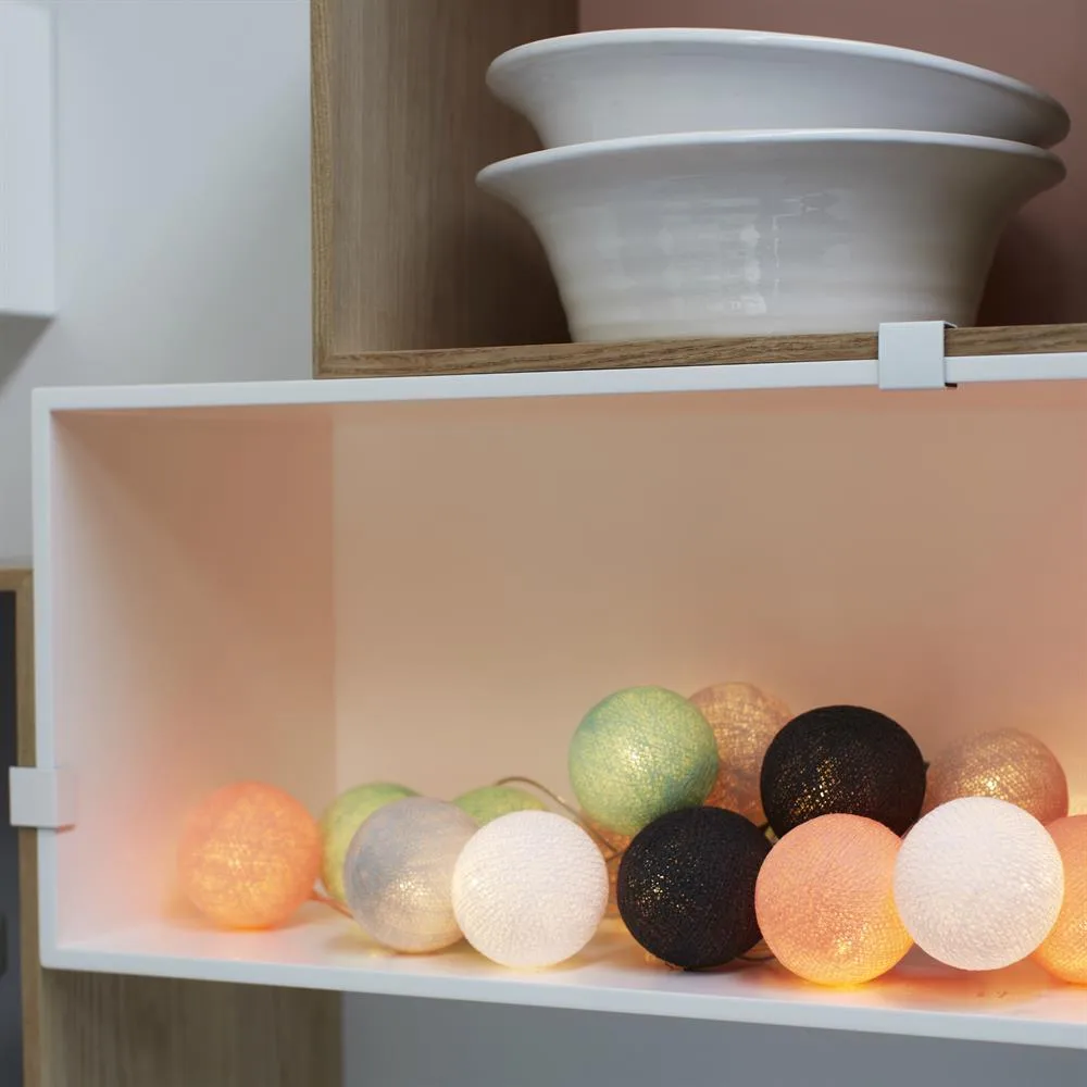 Irislights Endless Summer 35-lights Multicolore De Irislights - &nbsp;Remarque&nbsp;: ce produit est fabriqu&eacute; &agrave; la main, des variations de couleur, de forme et de taille peuvent donc survenir.