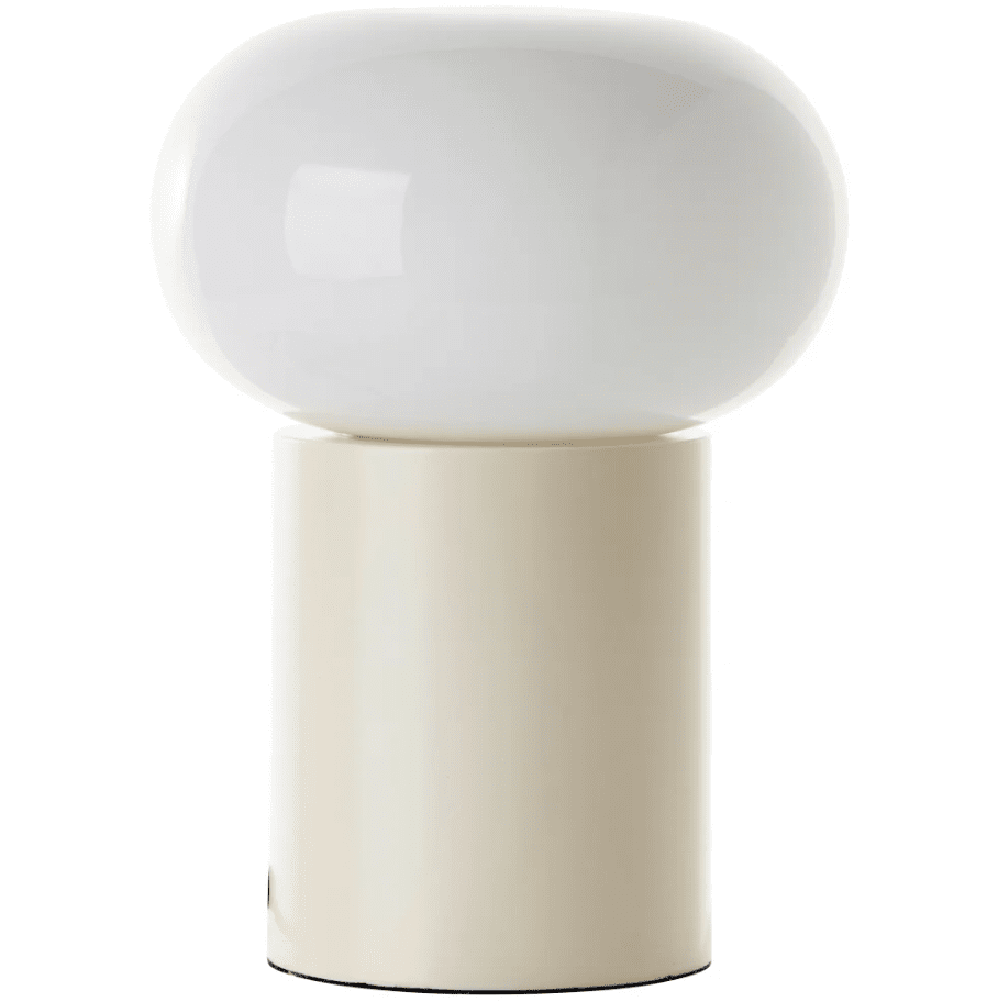 Daeny 27cm Beige lampe de table De Brilliant - Daeny est une lampe de table moderne dot&eacute;e d'une &eacute;l&eacute;gante base en m&eacute;tal brillant et d'un abat-jour beige.