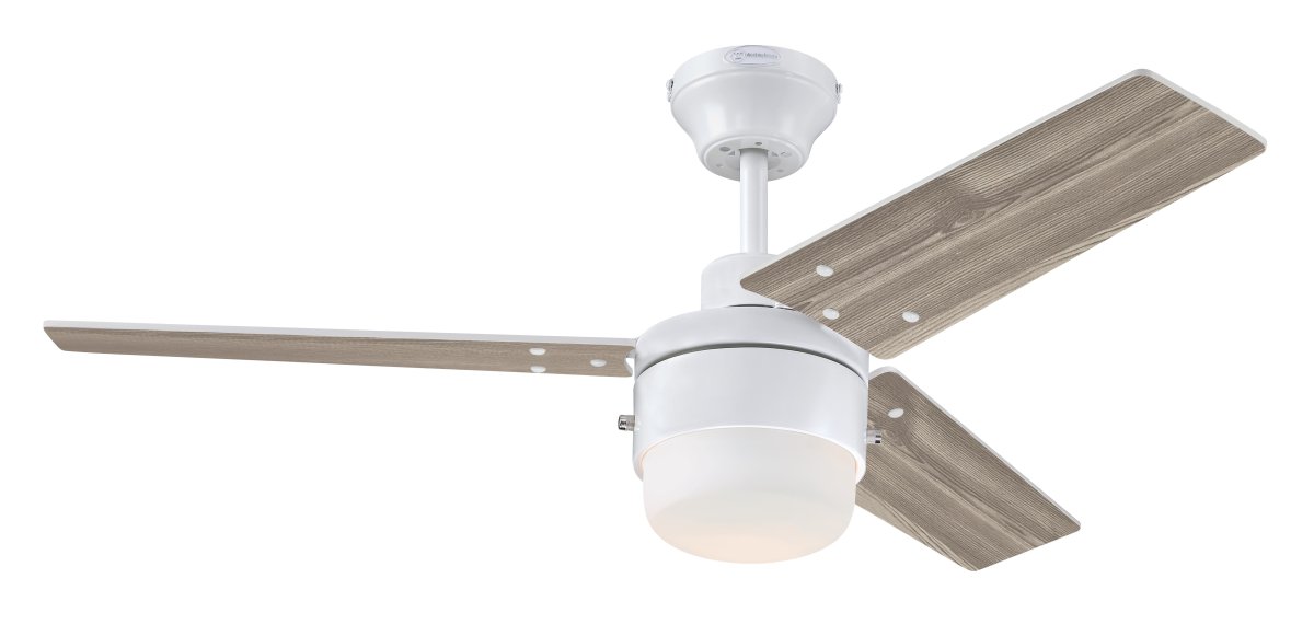 Talia Ø105 Blanc De Westinghouse - Avec un niveau sonore de seulement 48 dB et une garantie moteur de 10 ans, Talia est une solution moderne et fonctionnelle pour la maison.