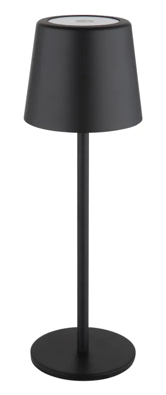 Vancouver 28cm Noir portable De Globo Lighting - Grâce à son indice de protection IP44, elle est également résistante aux éclaboussures, idéale pour une utilisation en intérieur comme en extérieur.