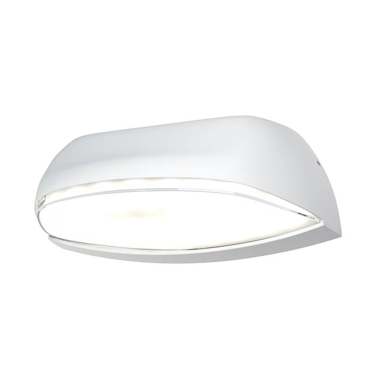 Wide Blanc lampe d’extérieur De Osram - Tillverkad av pressgjuten aluminium och med IP44-klassning, &auml;r denna lampa b&aring;de h&aring;llbar och skyddad mot v&auml;der och vind, vilket g&ouml;r den idealisk f&ouml;r utomhusbruk.