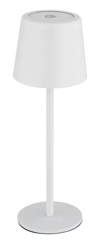 Vancouver 28cm Blanc portable De Globo Lighting - Gr&acirc;ce &agrave; son indice de protection IP44, elle est &eacute;galement r&eacute;sistante aux &eacute;claboussures, id&eacute;ale pour une utilisation en int&eacute;rieur comme en ext&eacute;rieur.