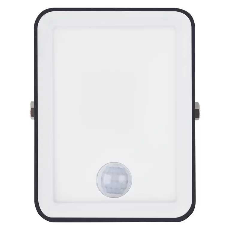 Floodlight Essential Sensor 10W Noir lampe d’extérieur De Ledvance - Grâce au capteur de mouvement et de lumière du jour intégré, la lumière s'allume automatiquement lorsqu'un mouvement est détecté et s'adapte aux conditions d'éclairage, maximisant ainsi les économies d'énergie.