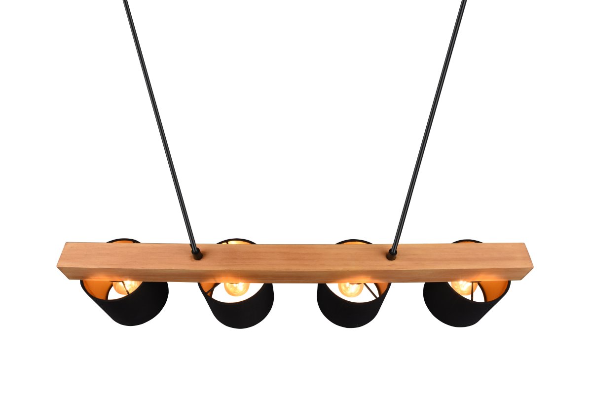 Cameron 75cm Noir suspension De Trio Lighting - 