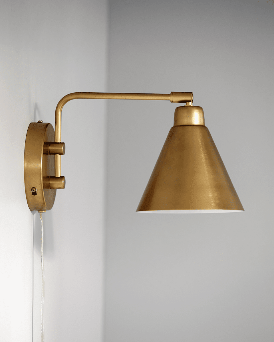 Game 30cm Laiton applique murale De House Doctor - La brillance du laiton ajoute de la personnalit&eacute; et de la chaleur &agrave; n&rsquo;importe quelle maison.