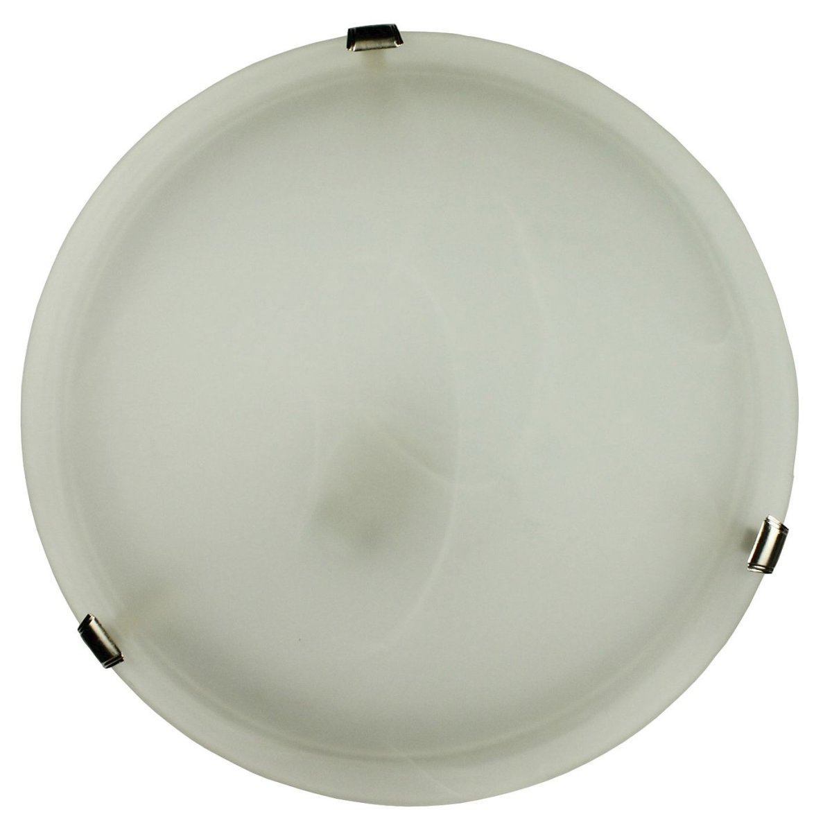 Plafond Ø40 Satin blanc plafonnier De Oriva - Grâce à son design minimaliste, cette lampe s'intègre dans tous les types de pièces, de la chambre au couloir en passant par la salle de bain.