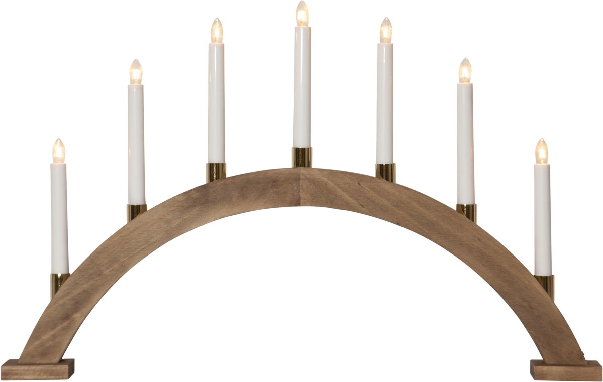 Gillian Brun De Star Trading - Livr&eacute; avec un c&acirc;ble blanc de 1,8 m, un interrupteur d'alimentation et une prise.