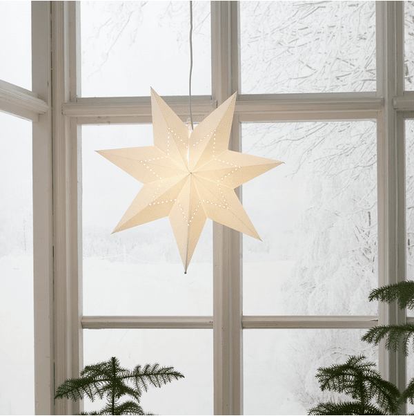 Lysa Ø43 Blanc De Star Trading - Id&eacute;ale pour d&eacute;corer pendant les f&ecirc;tes de No&euml;l et de l'Avent.