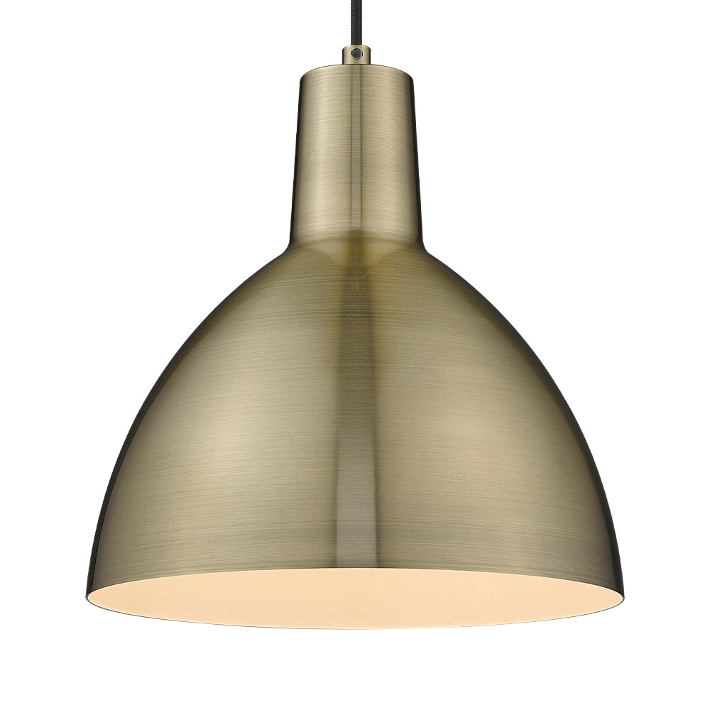 Metropole Ø25 Laiton antique suspension De Halo Design - Il est recommand&eacute; d'en placer plusieurs en rang&eacute;e au-dessus de la table &agrave; manger ou du comptoir de la cuisine.
