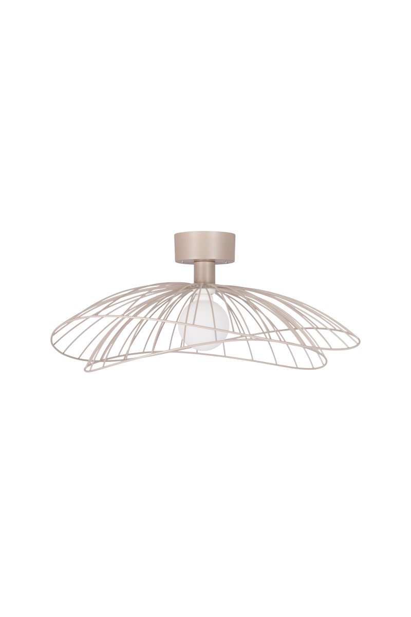 Ray Ø60 Beige applique murale De Globen Lighting - La prise de plafond pour le montage au plafond est disponible séparément.