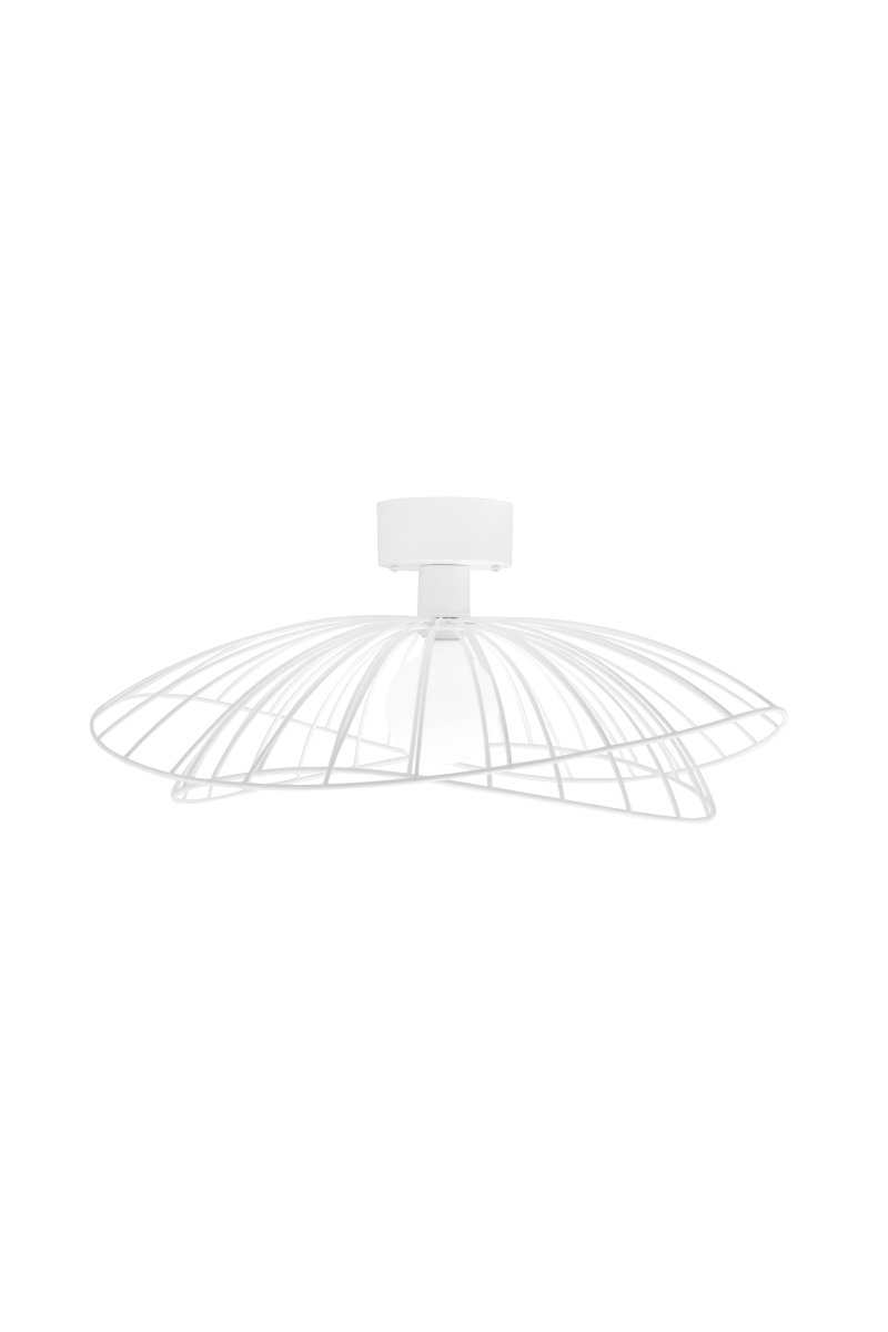 Ray Ø60 Blanc applique murale De Globen Lighting - La prise de plafond pour le montage au plafond est disponible séparément.