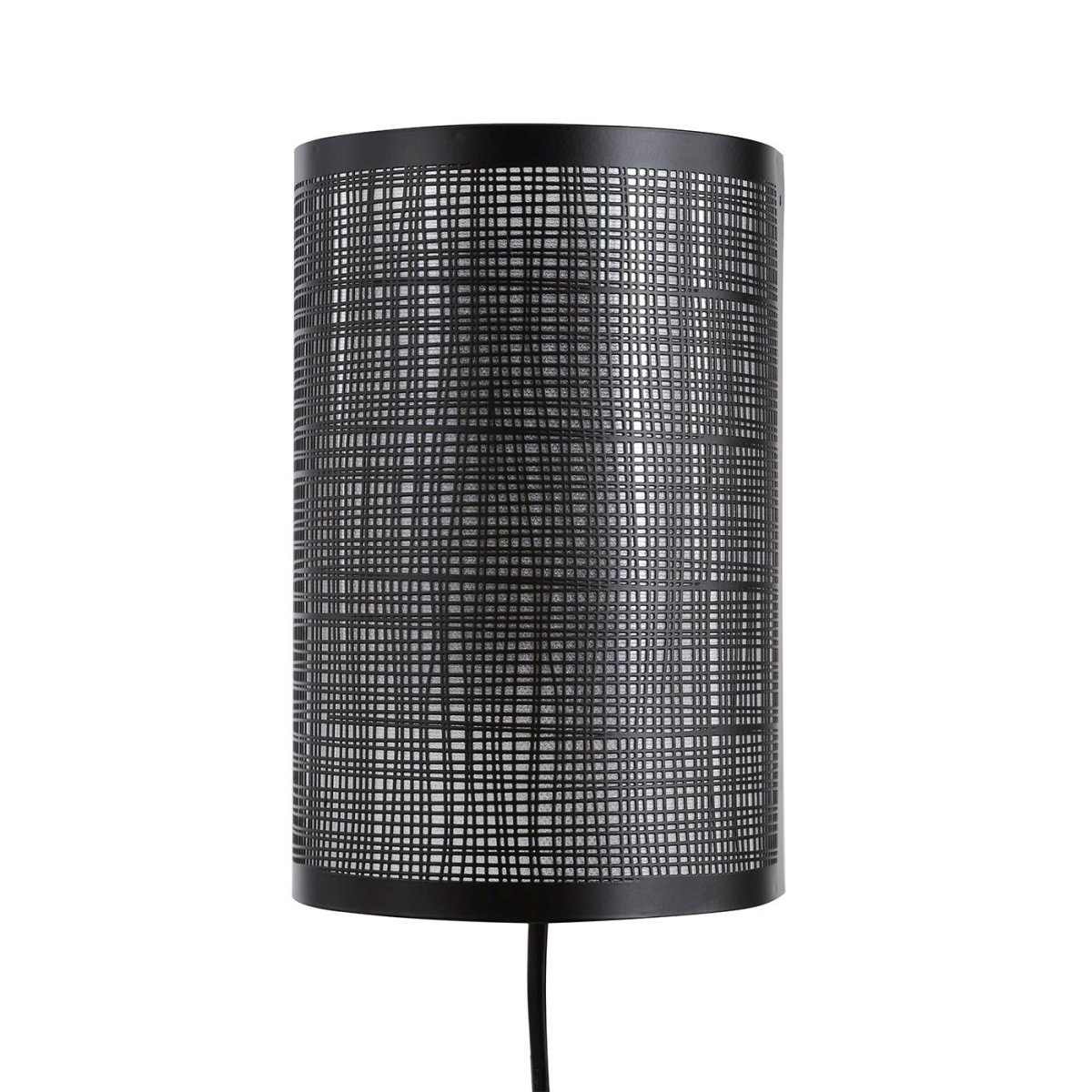 Linn 20cm Noir applique murale De Oriva - Une combinaison parfaite de fonctionnalité et de design qui ajoute une touche industrielle à votre intérieur !