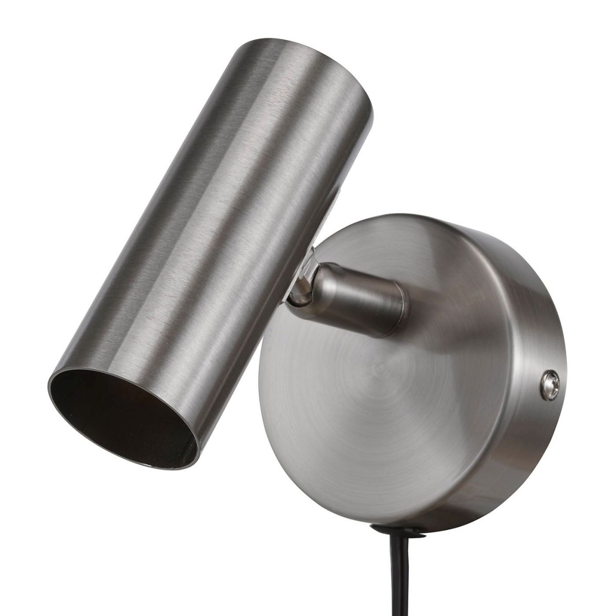 Elliot Satin lampe de lecture De Oriva - Une combinaison parfaite de fonctionnalité et de style qui ajoute une touche d'élégance industrielle à votre intérieur !