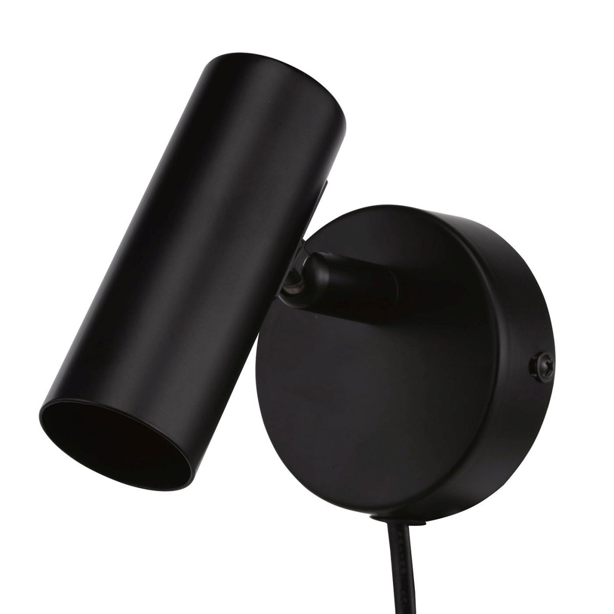  Elliot Noir lampe de lecture De Oriva - Une combinaison parfaite de fonctionnalit&eacute; et de style qui ajoute une touche d'&eacute;l&eacute;gance industrielle &agrave; votre int&eacute;rieur&nbsp;!