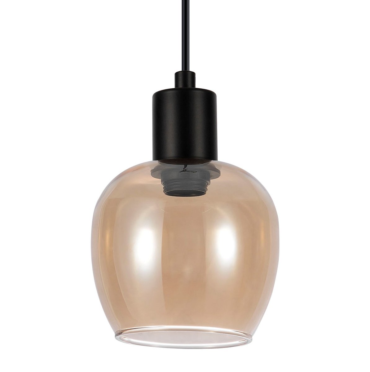 Conny Ø12 Ambre lampe de fenêtre De Oriva - Conny est une lampe de fen&ecirc;tre aux formes simples qui la rendent intemporelle et moderne.