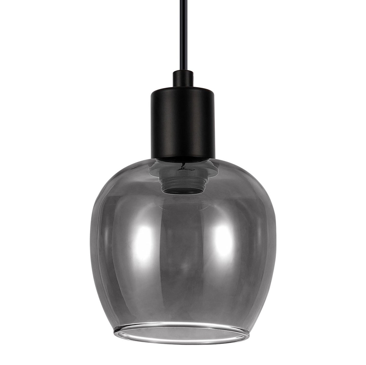 Conny Ø12 Couleur fumée lampe de fenêtre De Oriva - Conny est une lampe de fen&ecirc;tre aux formes simples qui la rendent intemporelle et moderne.