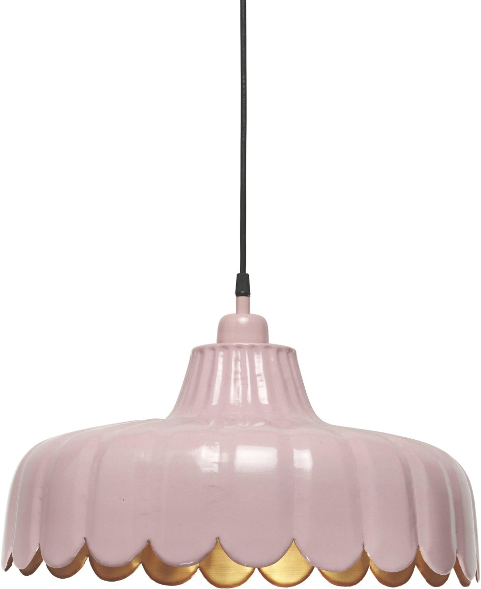 Wells Ø45 Rose suspension De PR Home - C&acirc;ble en plastique noir de 1,6 m de long avec rosace de plafond pour suspension par crochet de la m&ecirc;me couleur que la lampe.