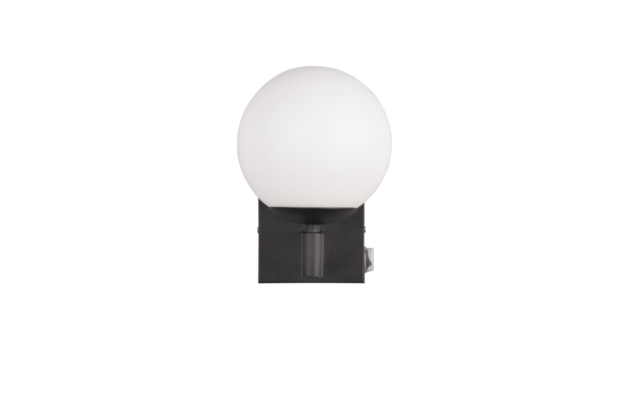 Kula Noir lampe de salle de bain De Trio Lighting - 