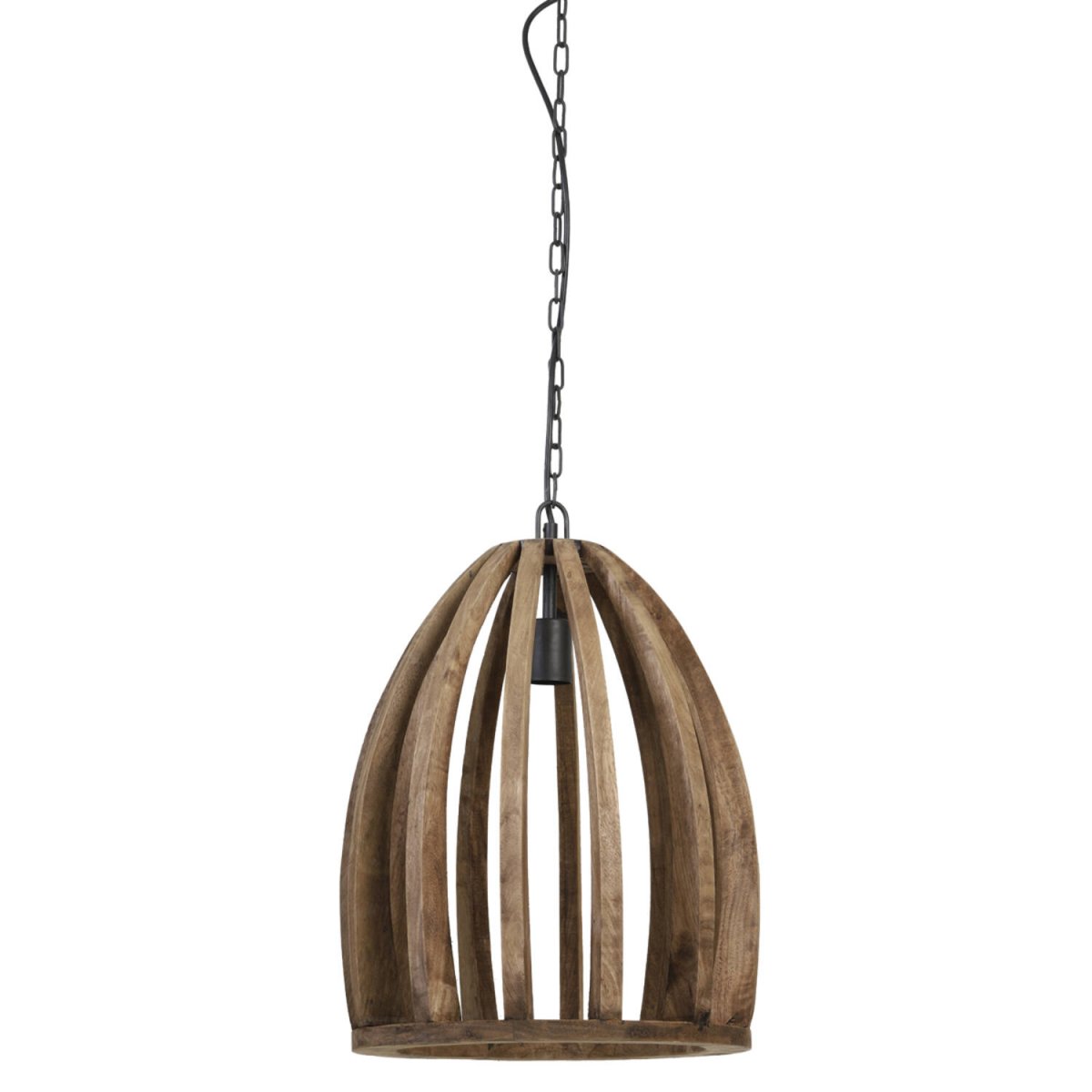 Haranka Ø38 Bois suspension De Light & Living - Haranka est une suspension rustique en bois de manguier qui apportera une ambiance chaleureuse et naturelle à votre intérieur.