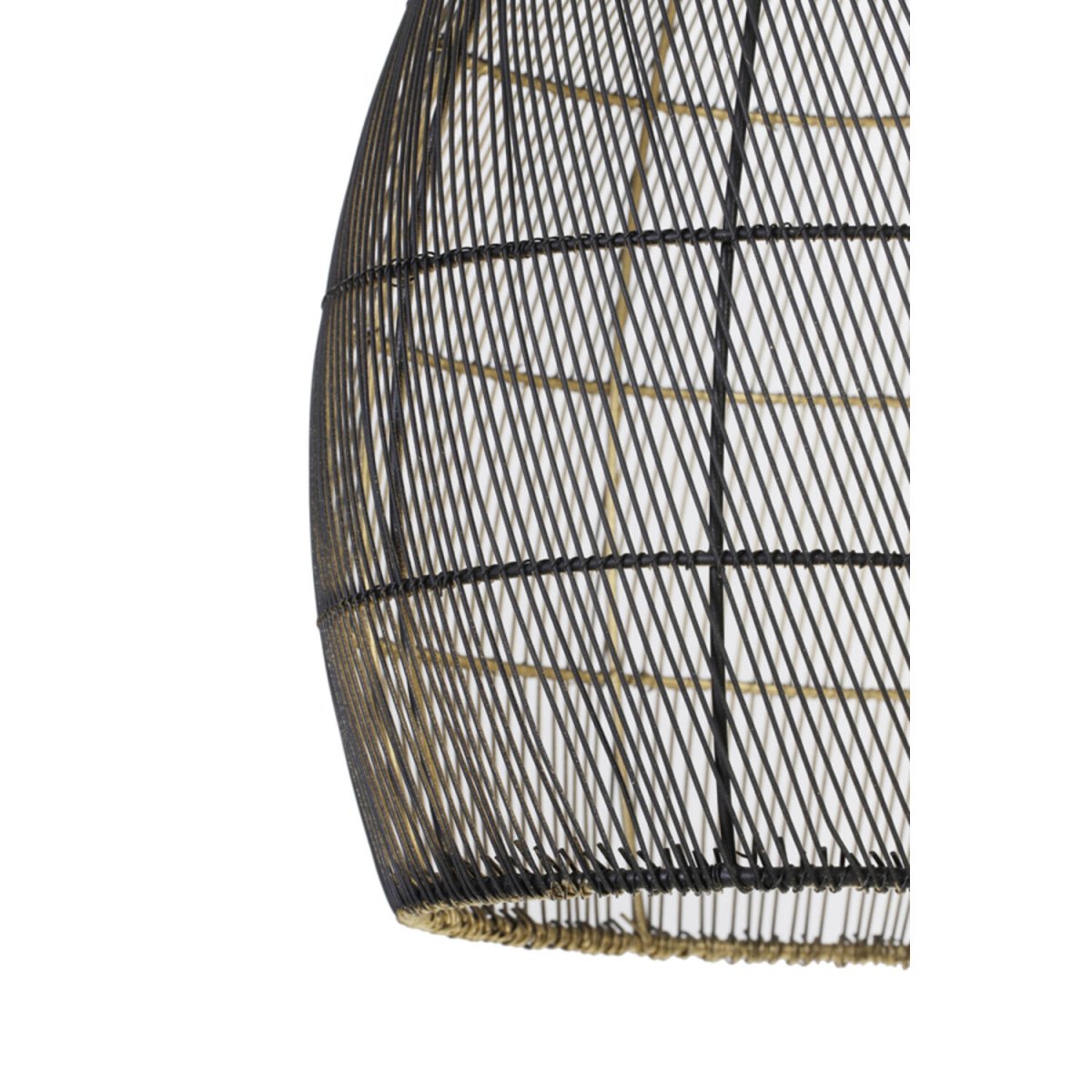 Meya Ø30 Noir/or suspension De Light & Living - 