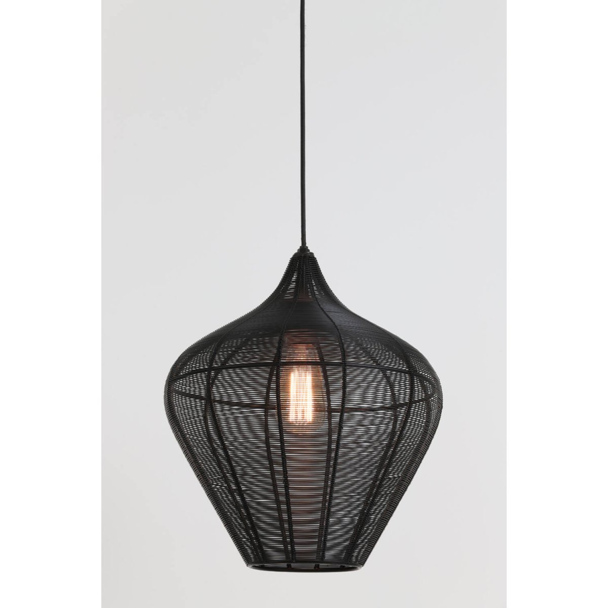 Alvaro Ø36 Noir suspension De Light & Living - 