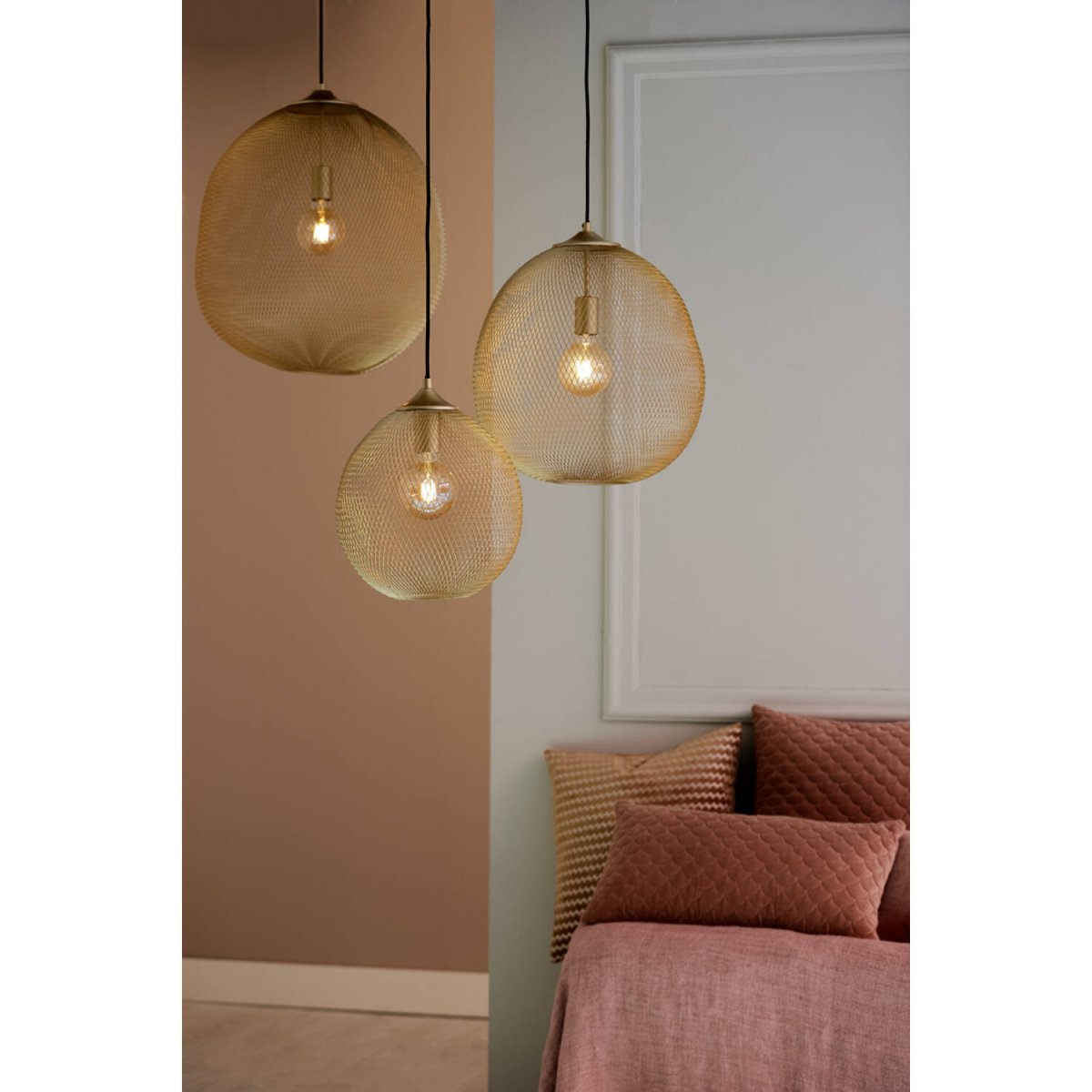 Moroc Ø50 Or suspension De Light & Living - 