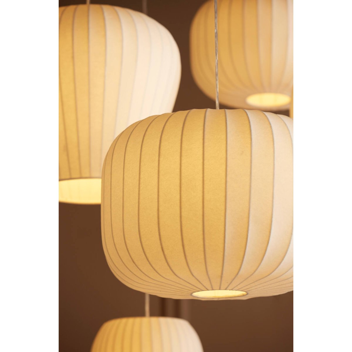 Lexa Ø35 Blanc suspension De Light & Living - 
